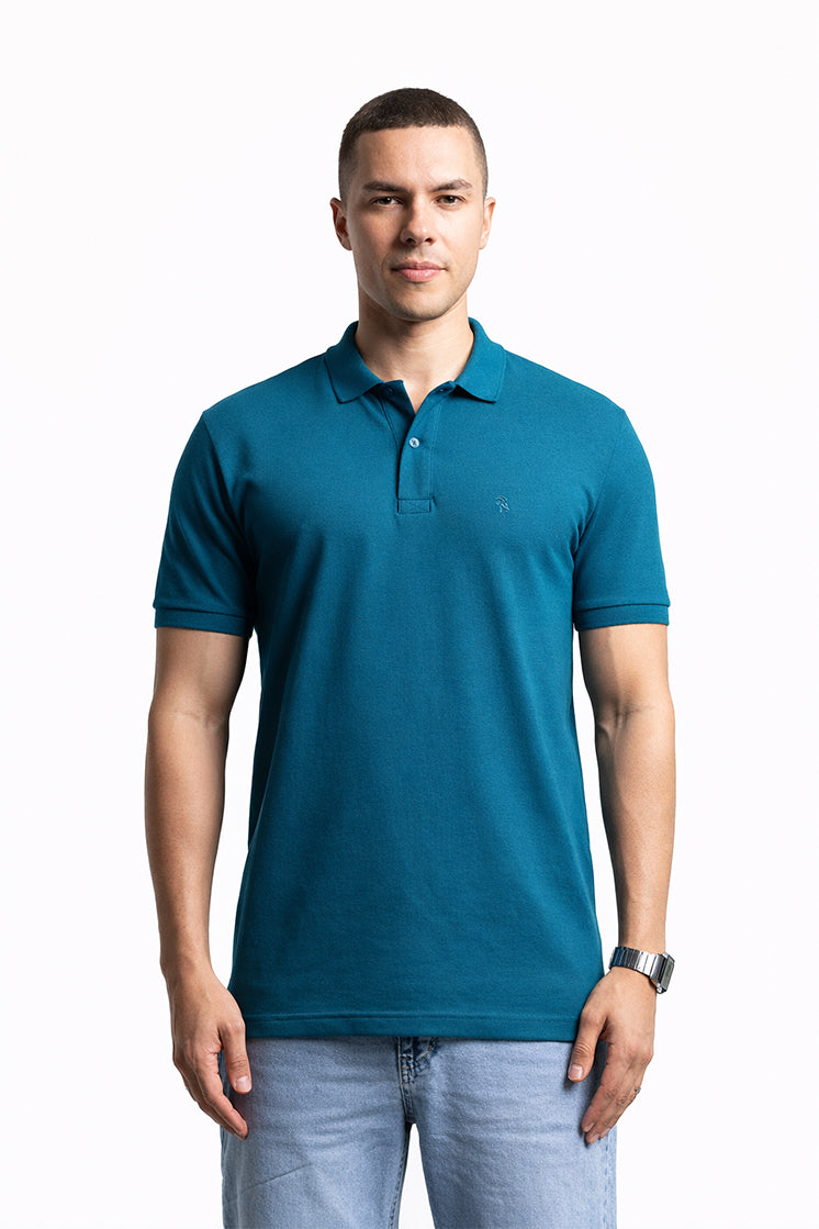 Polo Slim Mavi