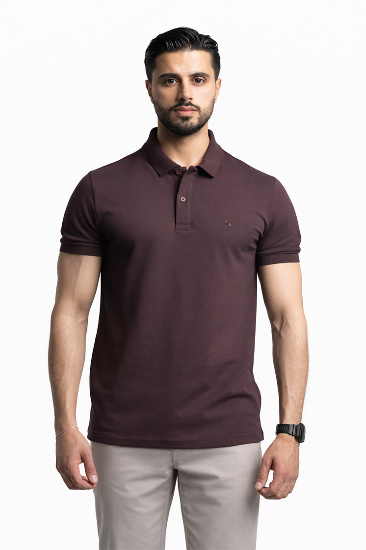 Polo Slim Kahverengi