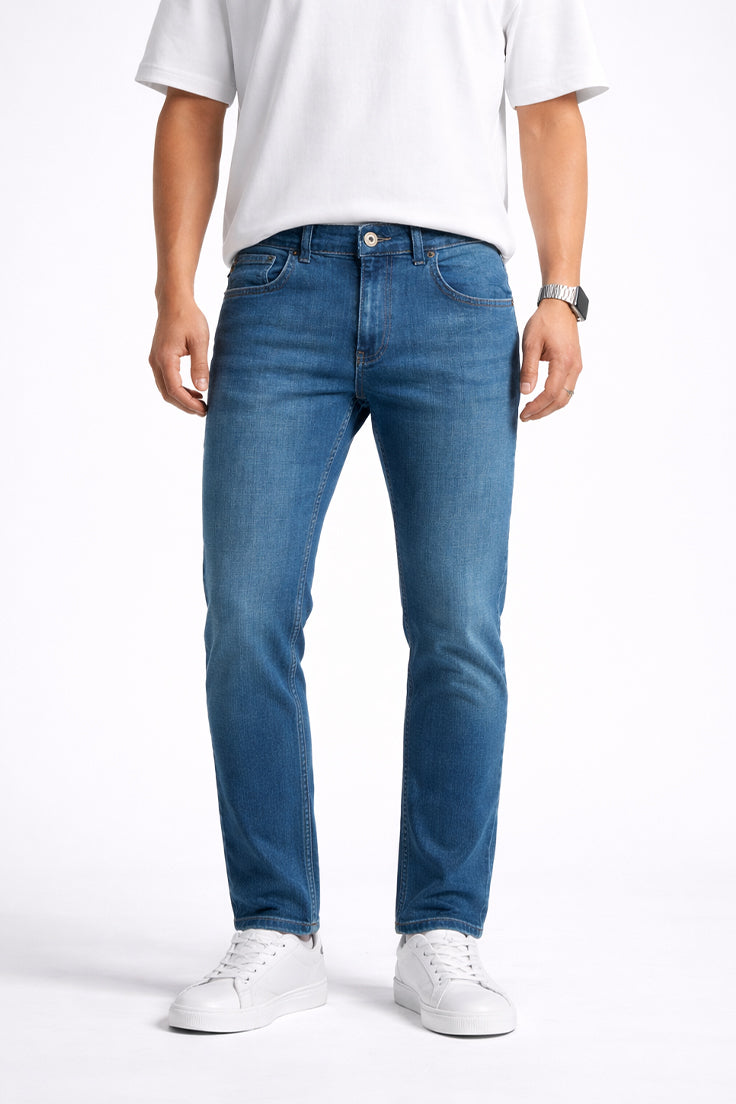 117 Comfort Normal Bel Normal Kesim Düz Paça B709 A.YEŞİL