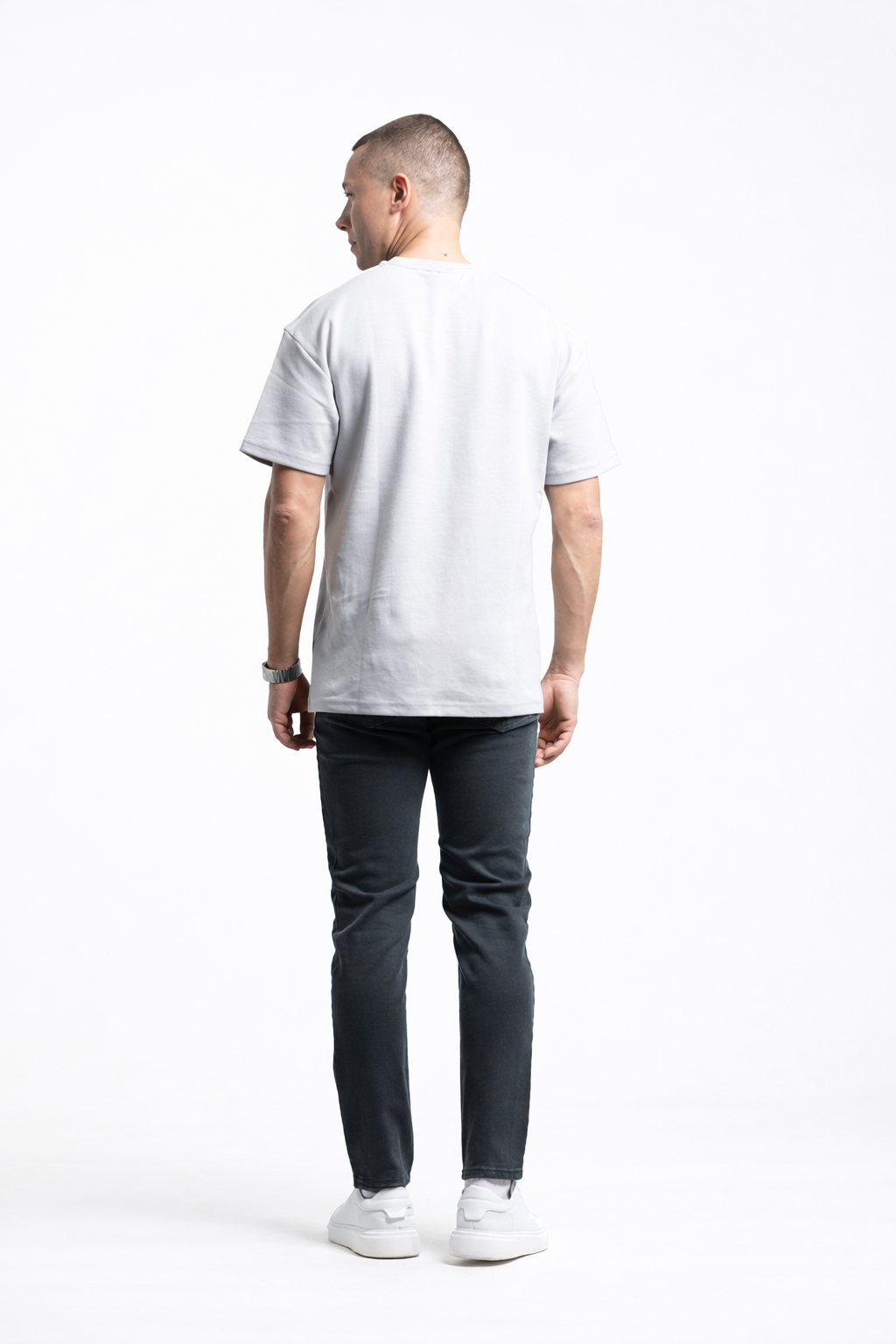 404 Slim Fit Normal Bel Dar Kesim Dar Paça Antrasit