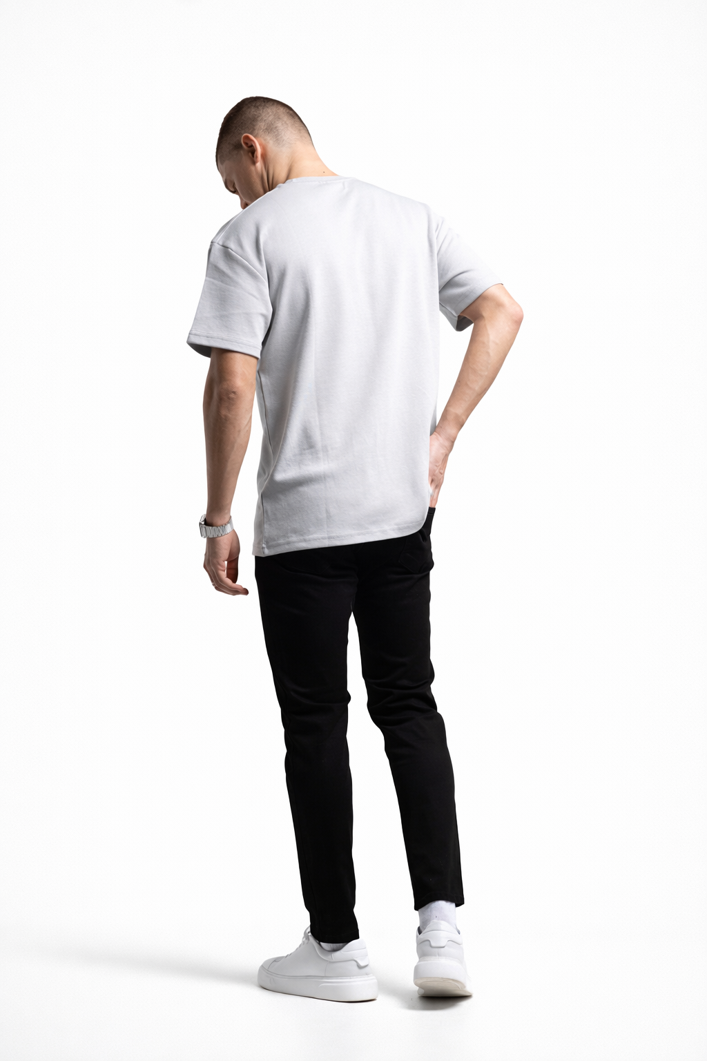 404 Slim Fit Normal Bel Dar Kesim Dar Paça Siyah B760