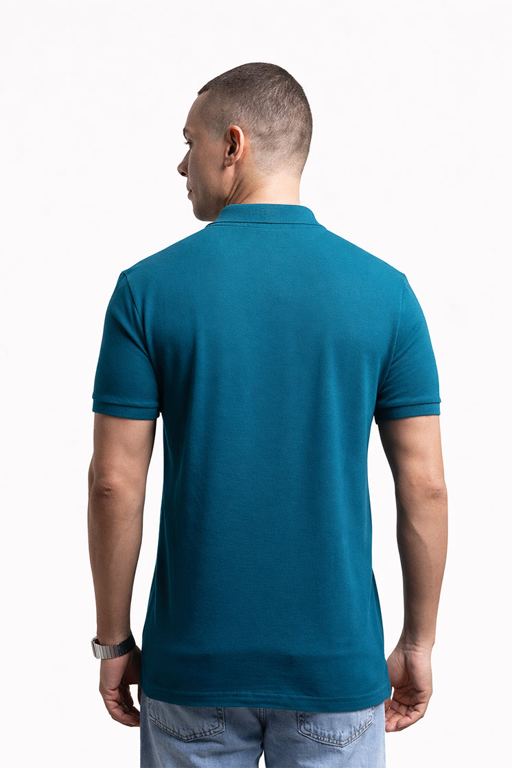 Polo Slim Mavi