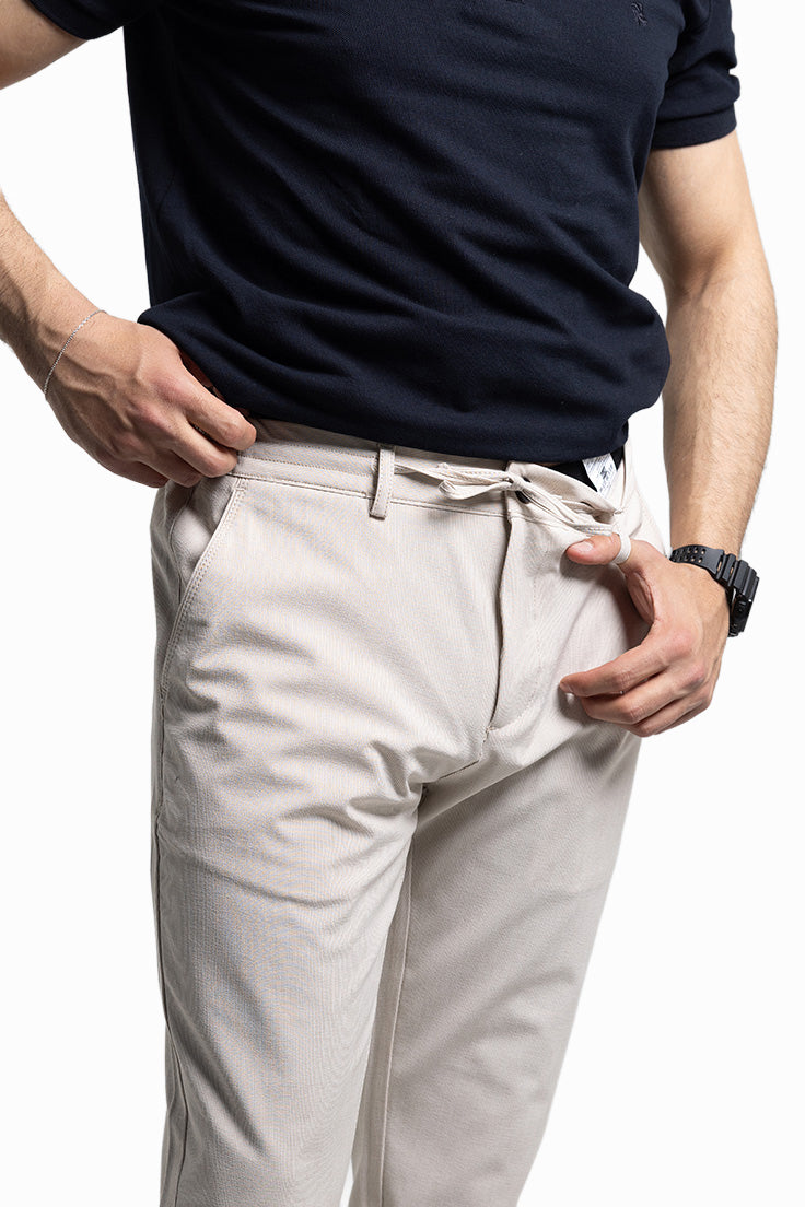 B716 Seymen Jogger Pantolon Krem