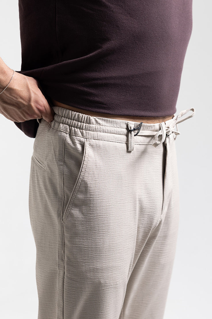 B718 Tulip Jogger Pantolon Bej