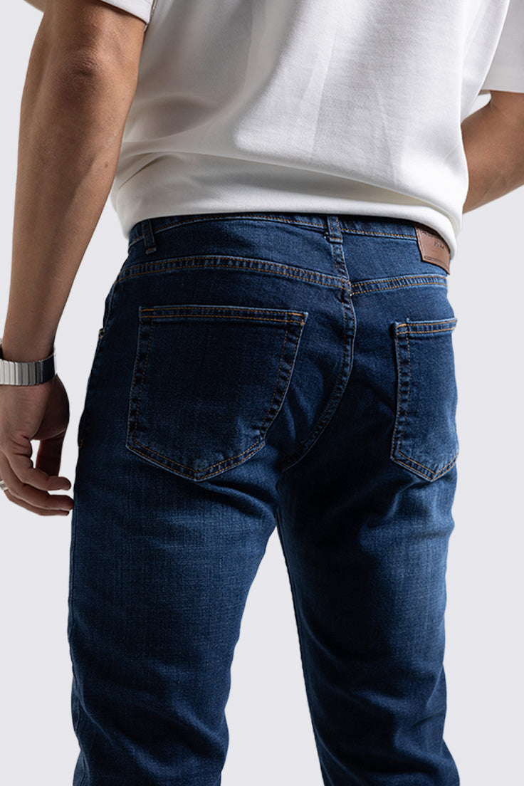 117 Comfort Normal Bel Normal Kesim Düz Paça B708 K.MAVİ