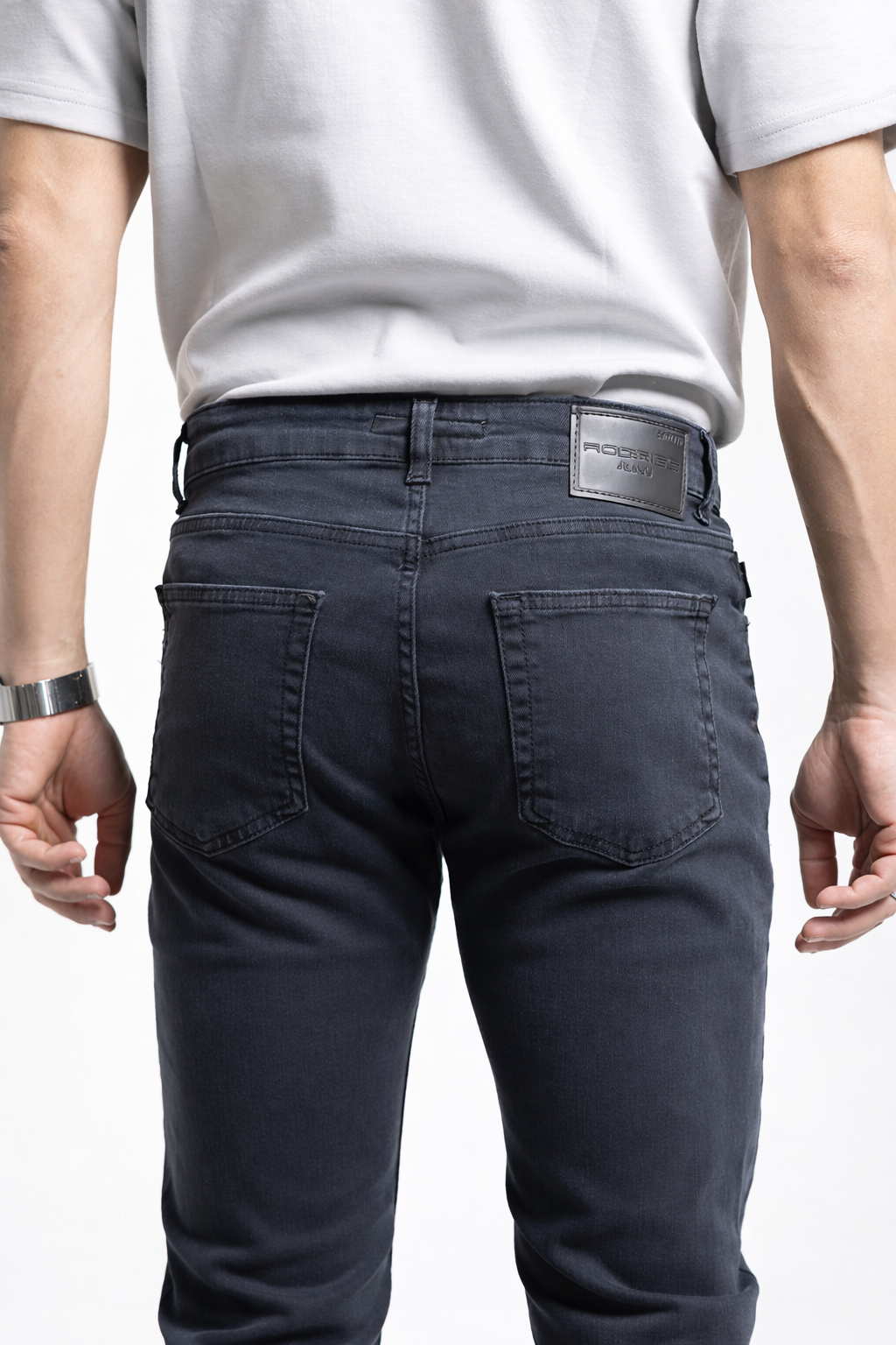 404 Slim Fit Normal Bel Dar Kesim Dar Paça Antrasit B733