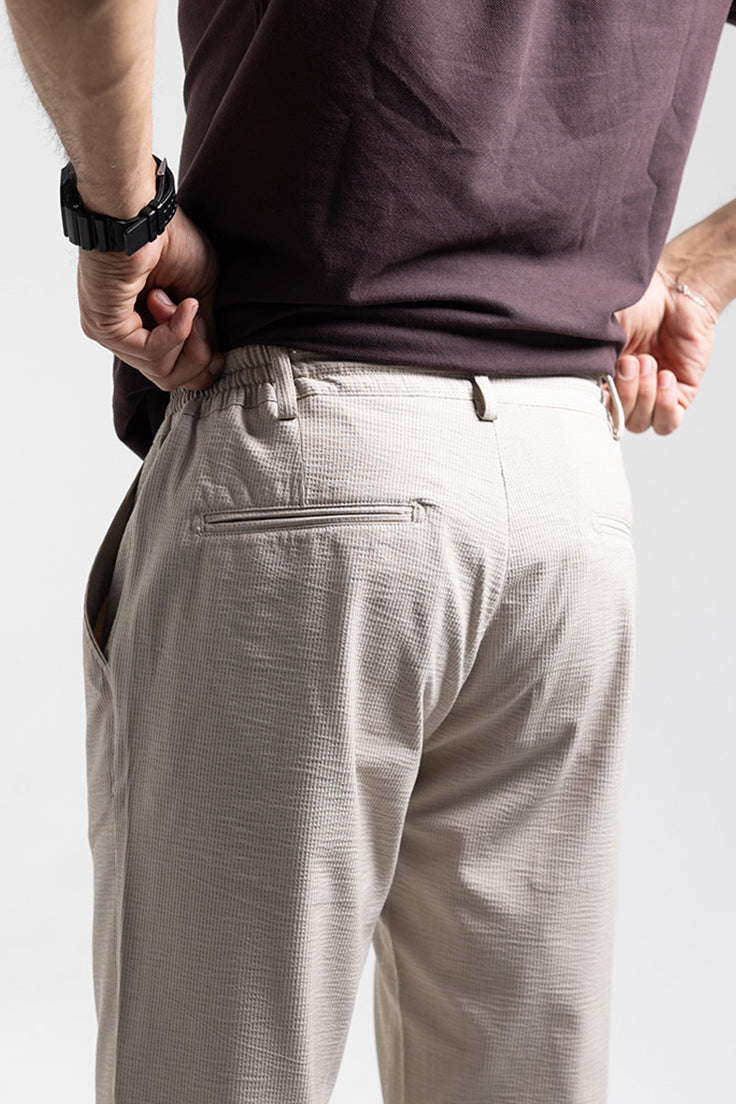 B718 Tulip Jogger Pantolon Bej