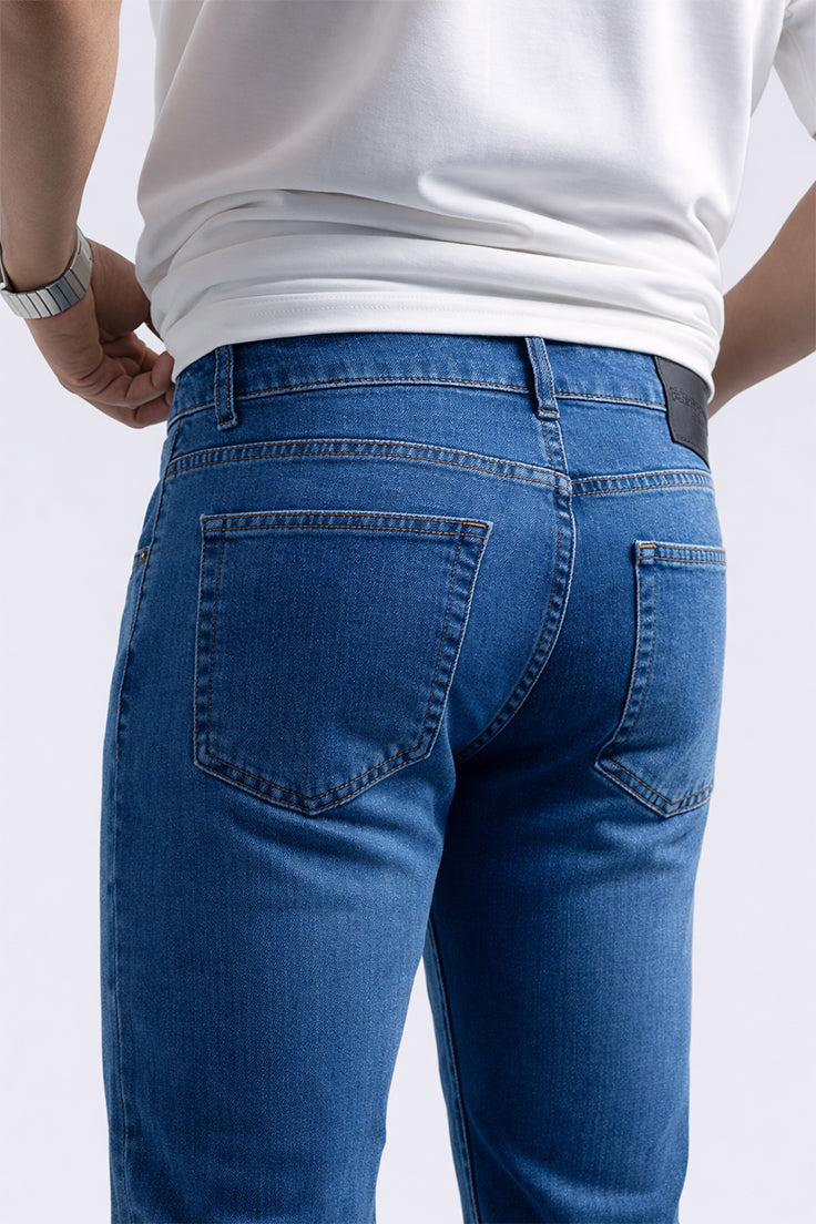 117 Comfort Normal Bel Normal Kesim Düz Paça B708 A.MAVİ