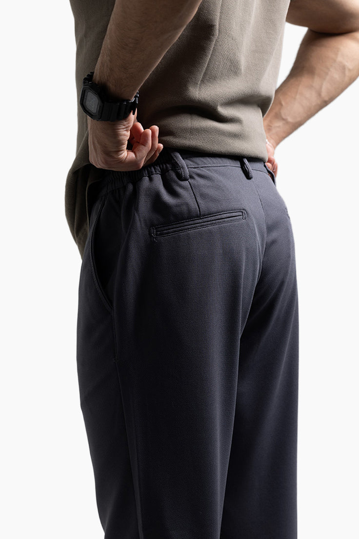 B716 Seymen Jogger Pantolon Antrasit Mavi