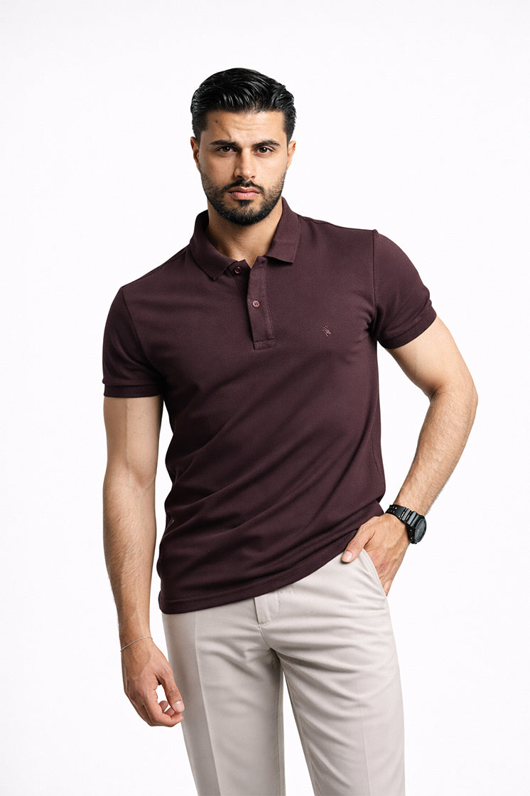Polo Slim Kahverengi