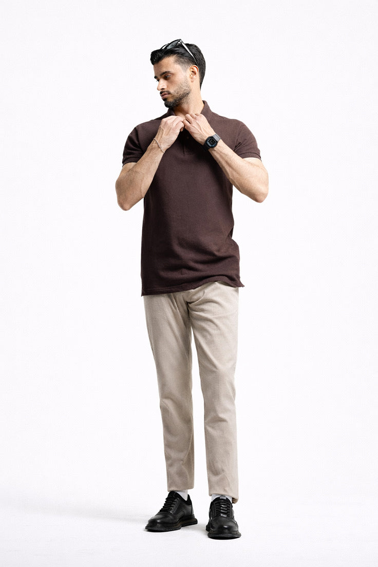 B718 Tulip Jogger Pantolon Bej