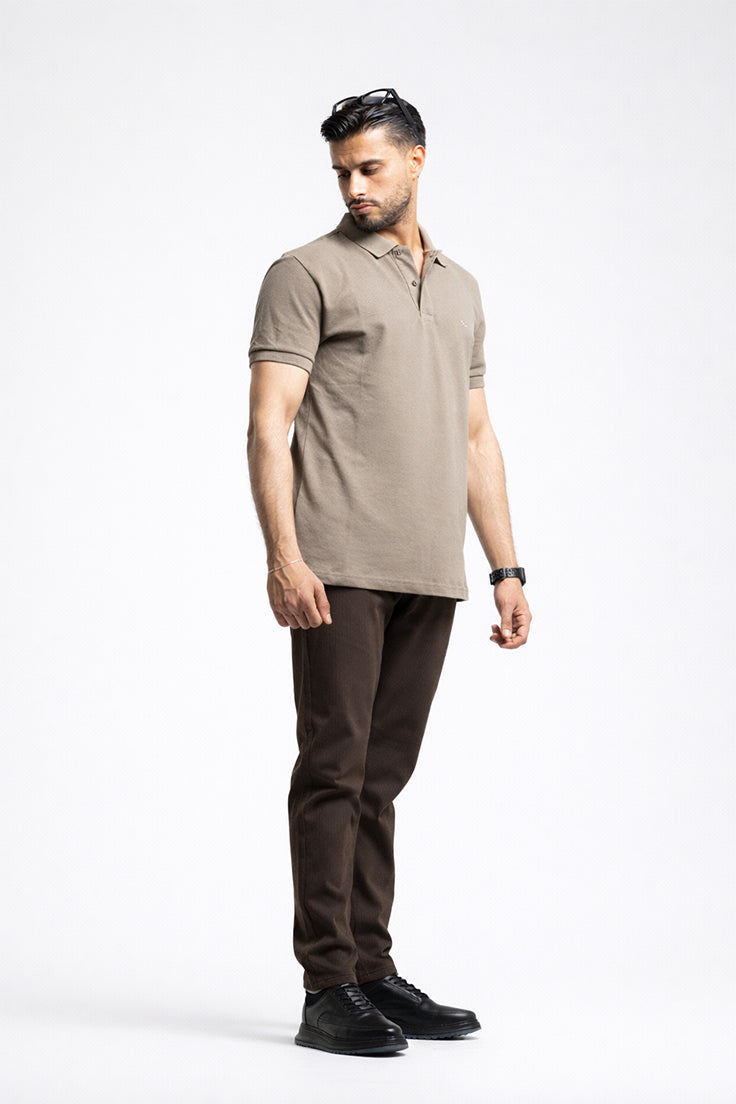 B718 Tulip Jogger Erkek Pantolon Kahve